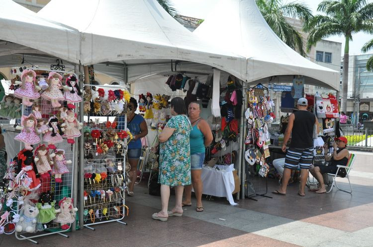 Neste sábado e no domingo a feira funciona das 9h às 16h, no Jardim São Benedito (Foto: Antônio Leudo)