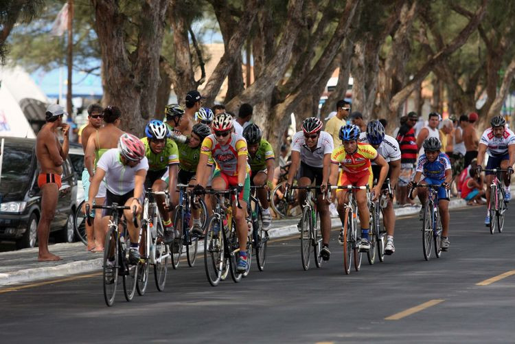 Nesta quarta-feira (27), a Fundação Municipal de Esportes confirmou a realização de uma prova ciclística tradicional na orla marítima, na manhã do próximo domingo (31), a partir das 10h da manhã, na área em frente ao palco oficial (Foto: Gerson Gomes)