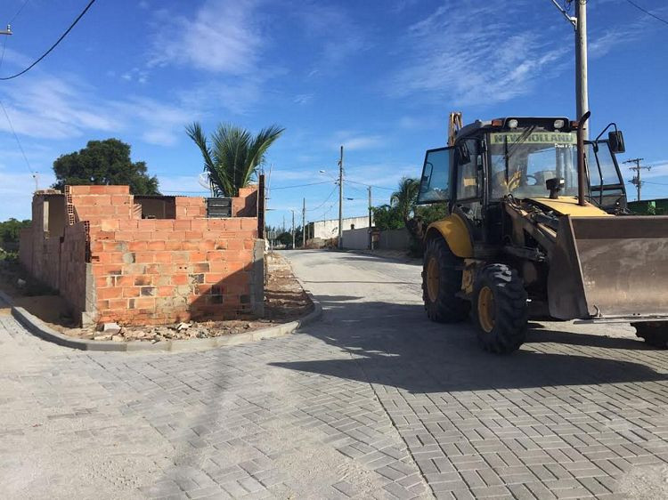 No total a Secretaria de Infraestrutura e Mobilidade Urbana já cuidou da urbanização, com pavimentação de mais de 10 ruas (Foto: Divulgação)