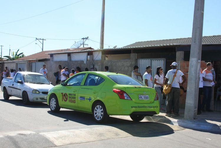 A ação será repetida no dia 29 de abril no mesmo bairro (Foto: Roberto Joia)