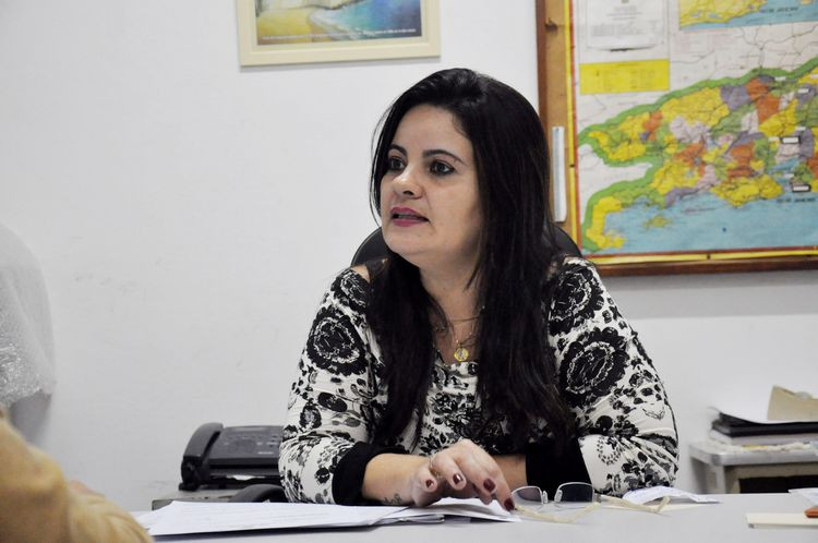 A secretária do órgão, Adriana Ferreira Martins, ressaltou a importância do alistamento (Foto: Rodolfo Lins)