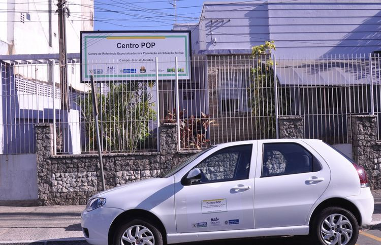 O CentroPop está entre os equipamentos que serão visitados nesta terça-feira pelos dirigentes de entidades que distribuem alimentos nas ruas (Foto: Antônio Leudo)