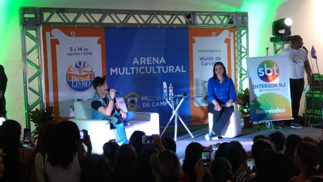 Paulo” de Carrossel neste domingo na 9ª Bienal do livro