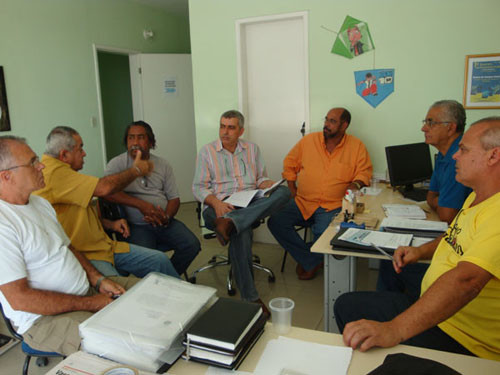 O encontro, realizado na Secretaria de Cultura (Foto: Divulgação)