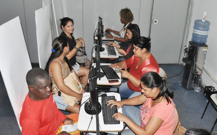 O recadastramento está sendo feito no Serviço de Atendimento ao Cidadão, no Centro (Foto: Superintendência de Comunicação)