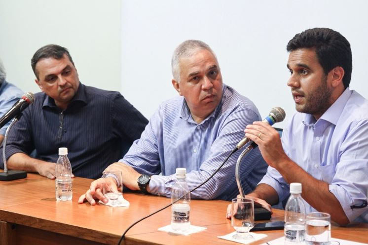 Encontro de Rafael Diniz na Firjan (Foto: Rafael Peixoto)