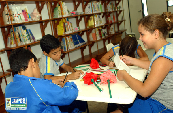 As crianças, com idade entre 8 e 10 anos, participaram de atividad (Foto: César Ferreira)